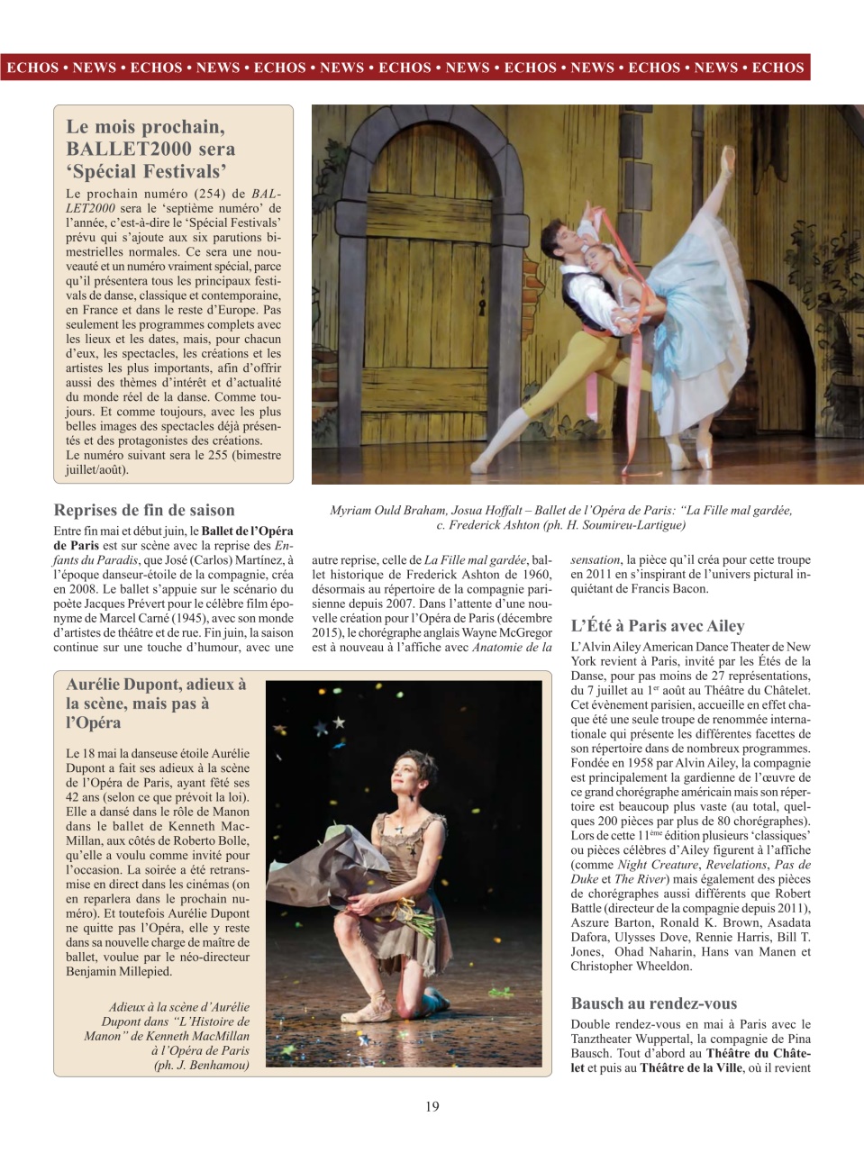 BALLET2000 Édition France Preview Pages