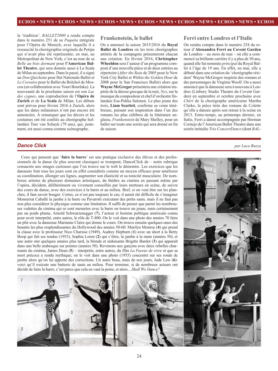 BALLET2000 Édition France Preview Pages