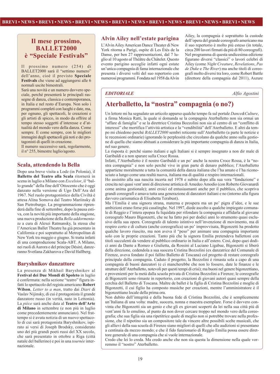 BALLET2000 Edizione Italia Preview Pages