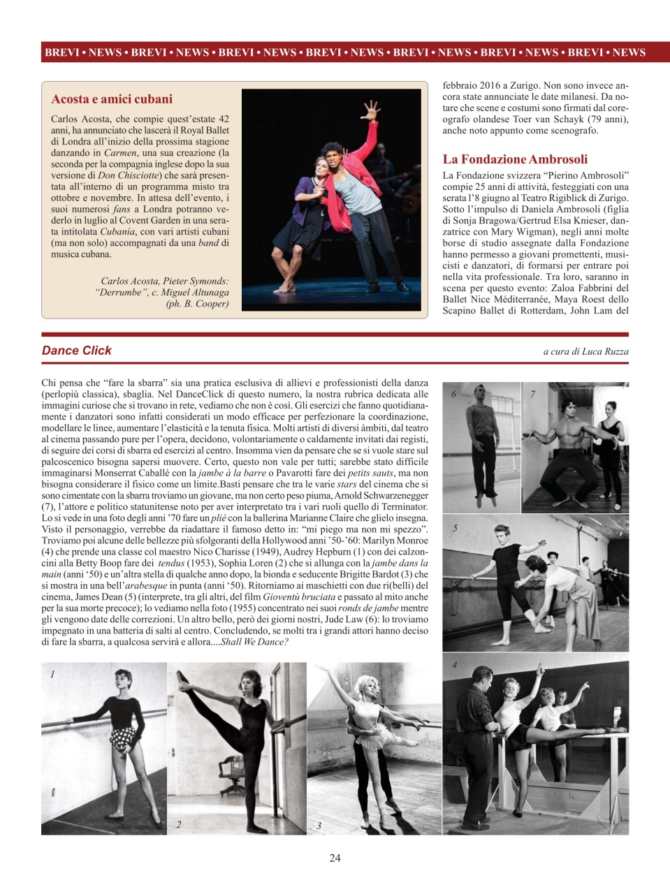 BALLET2000 Edizione Italia Preview Pages