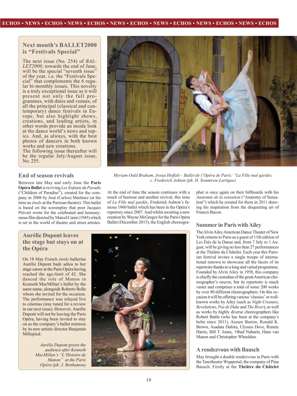 BALLET2000 English Edition Preview Pages
