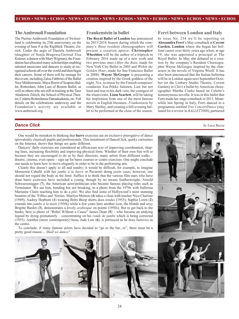 BALLET2000 English Edition Preview Pages