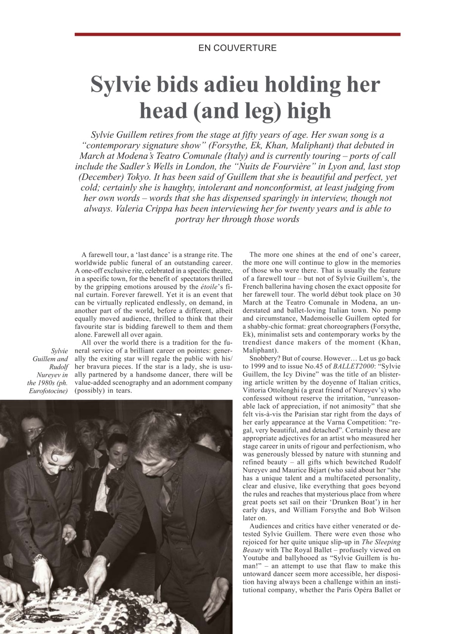 BALLET2000 English Edition Preview Pages