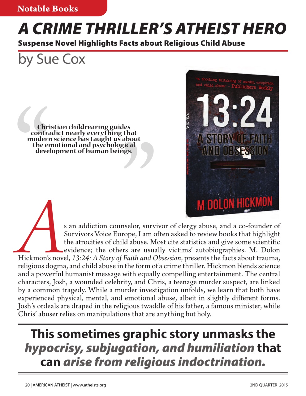 American Atheist Preview Pages