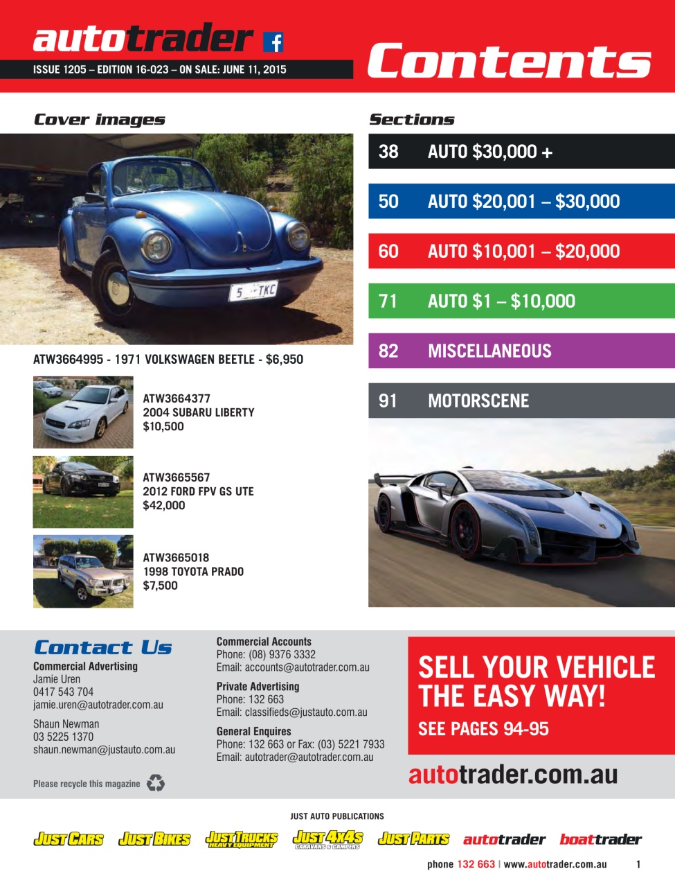 AutoTrader Preview Pages