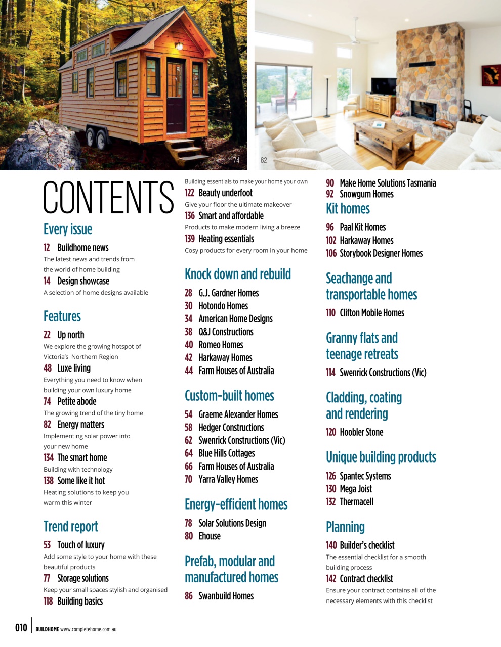 Build Home Victoria Preview Pages