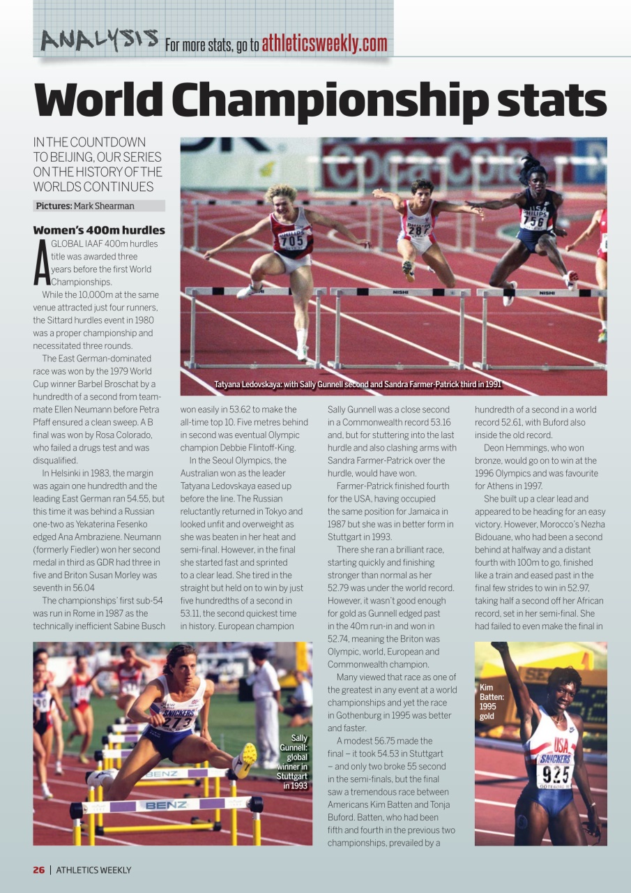 AW – Athletics Weekly Magazine Preview Pages