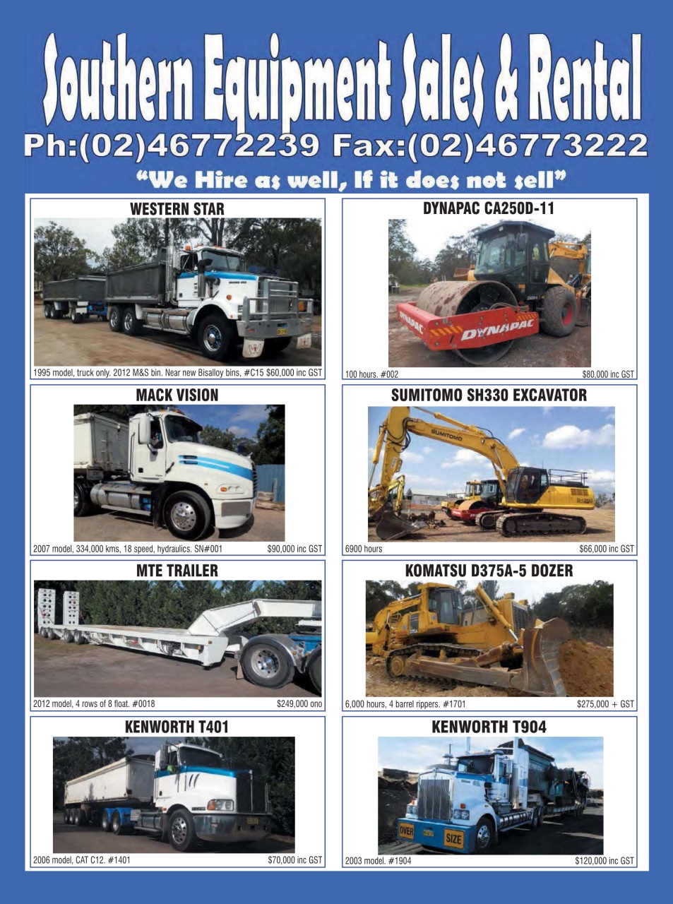 JUST TRUCKS Preview Pages