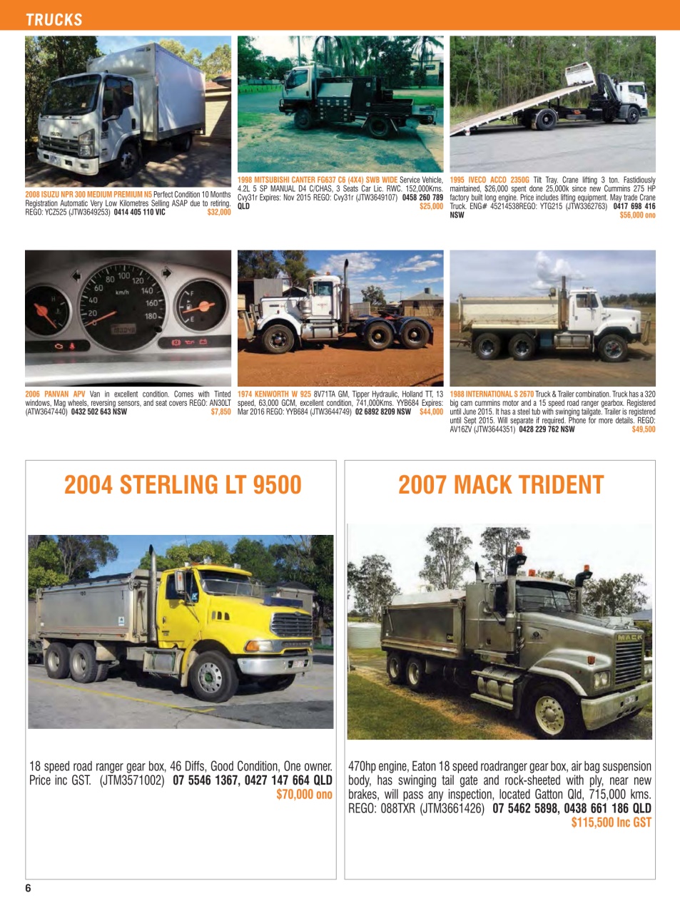 JUST TRUCKS Preview Pages