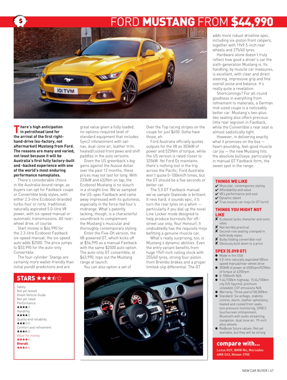 Australian New Car & SUV Buyers Guide Preview Pages