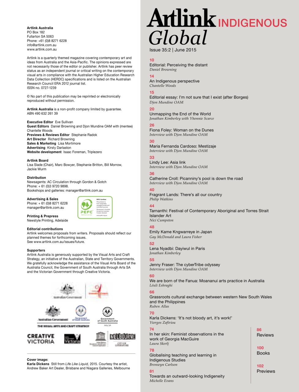 Artlink Magazine Preview Pages