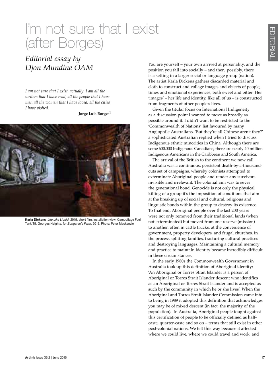 Artlink Magazine Preview Pages