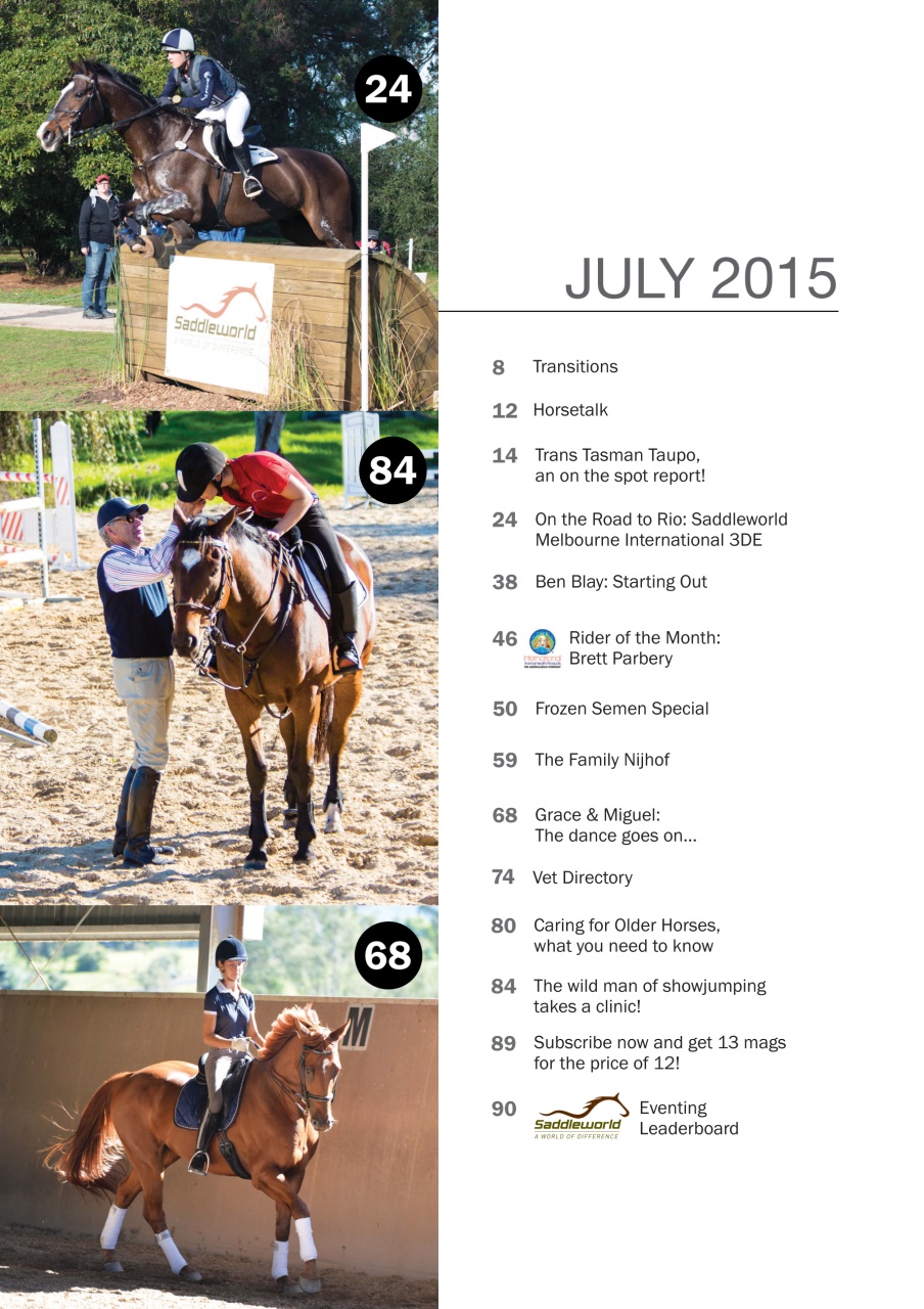 The Horse Magazine Preview Pages