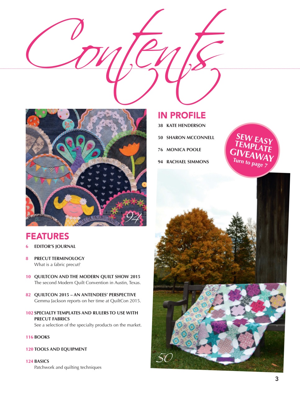Quilters Companion Preview Pages