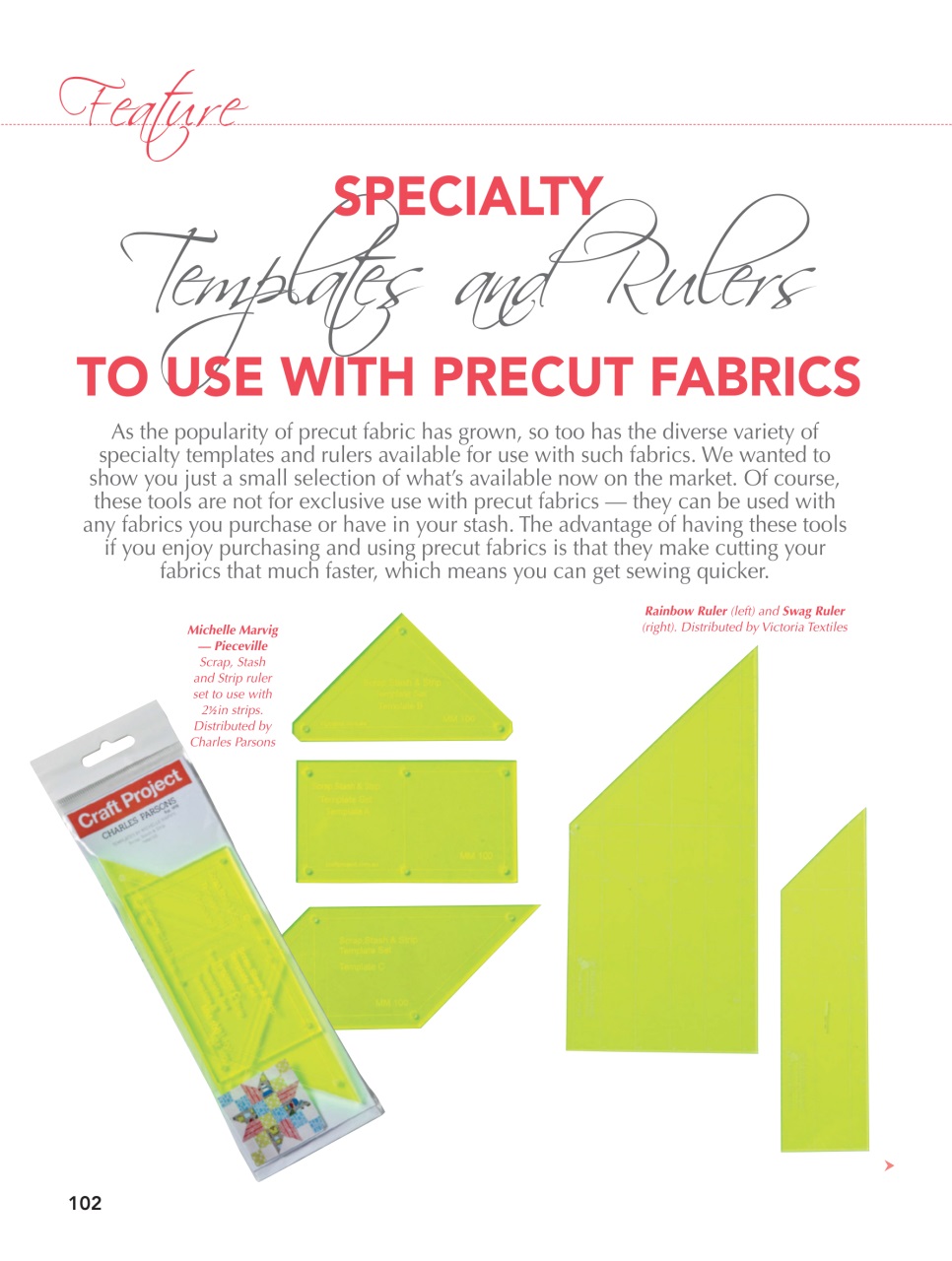 Quilters Companion Preview Pages