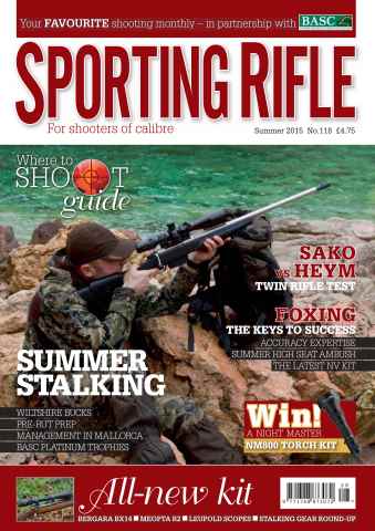 Sporting Rifle issue Summer 2015