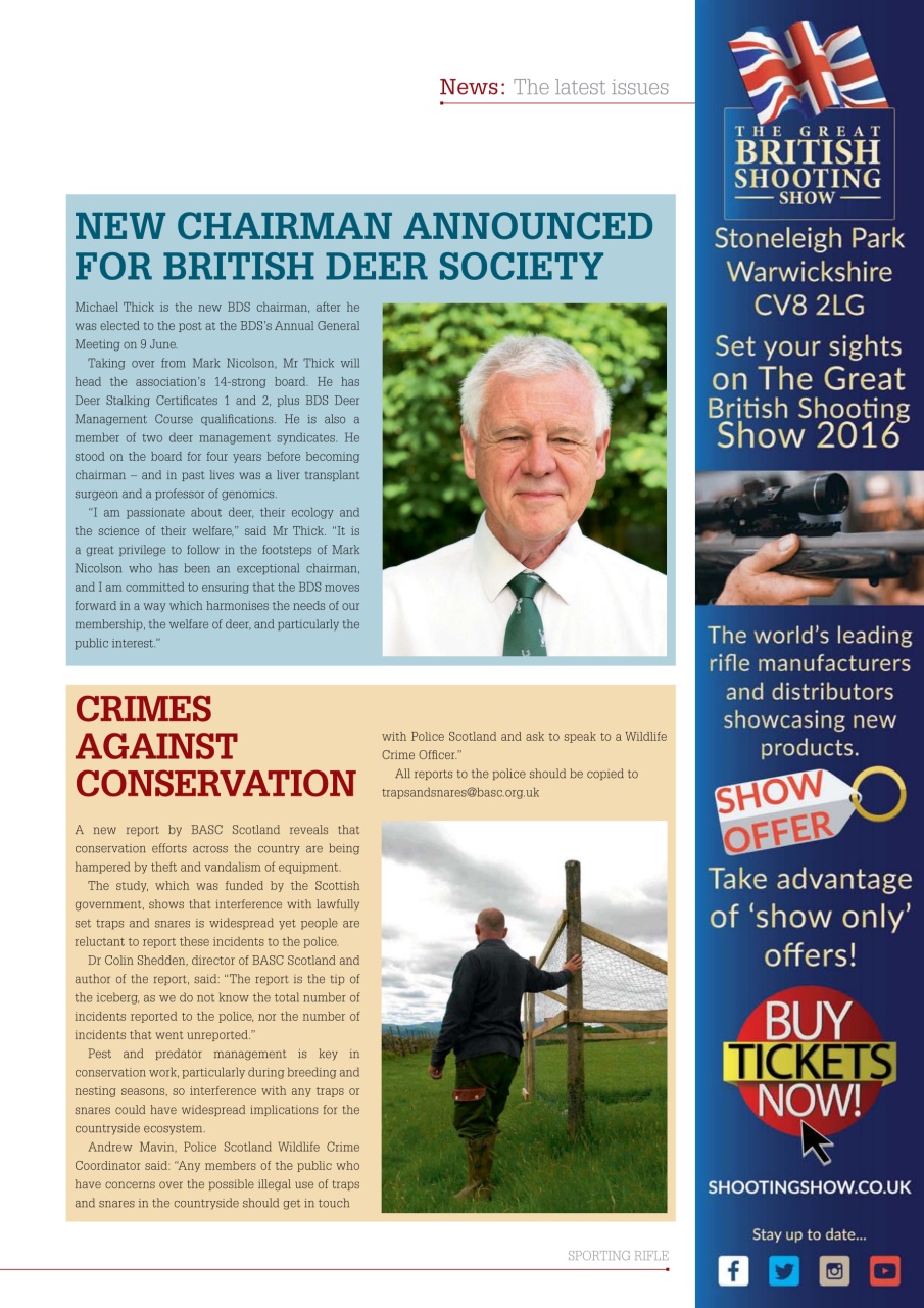 Sporting Rifle Preview Pages