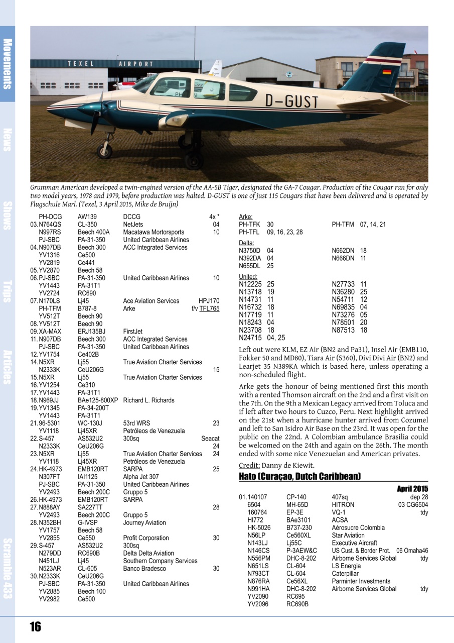 Scramble Magazine Preview Pages