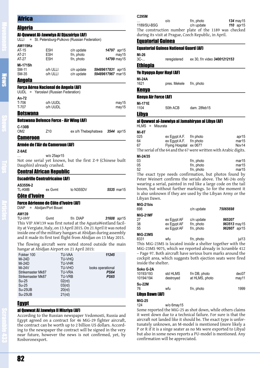 Scramble Magazine Preview Pages