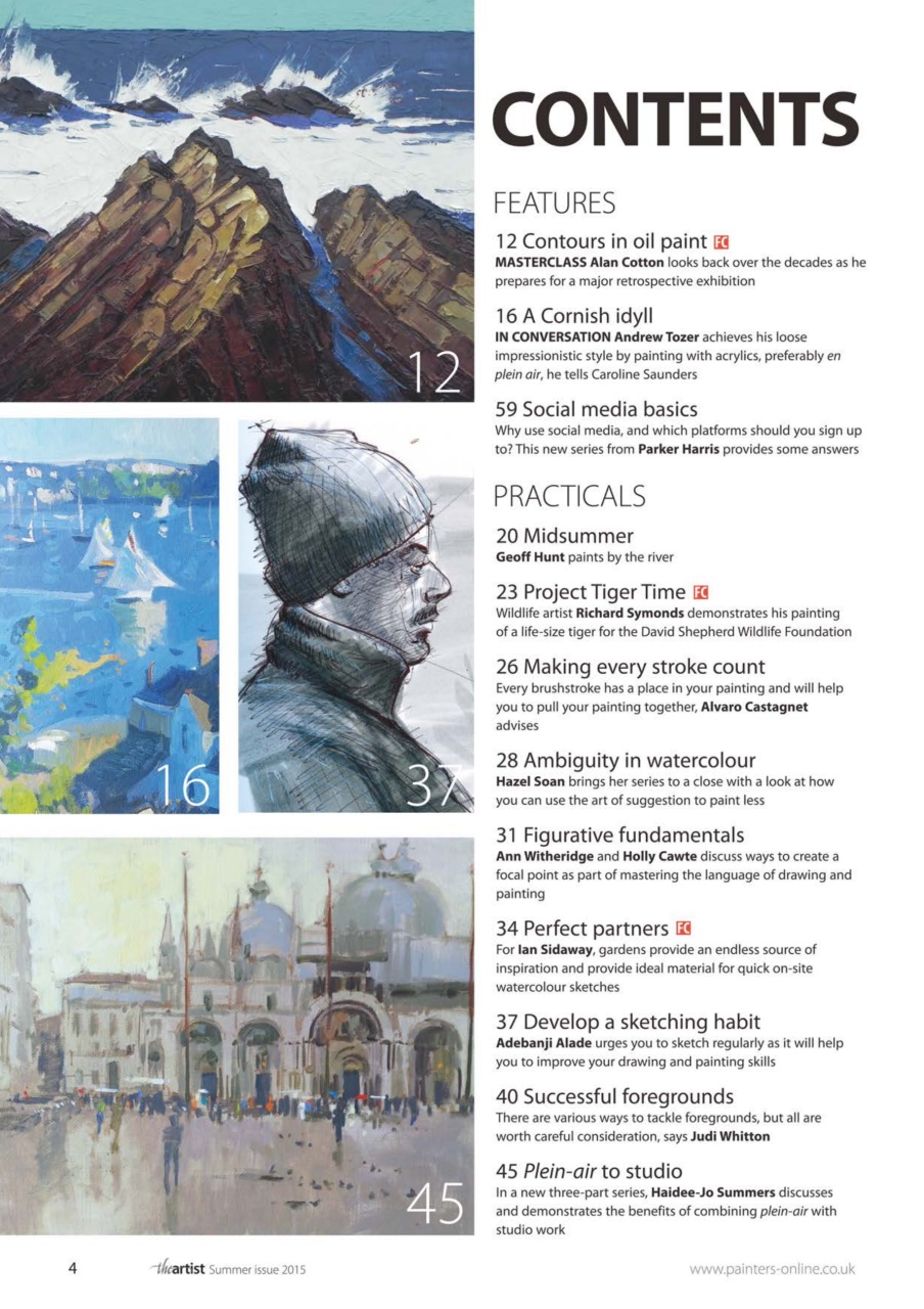 The Artist Preview Pages