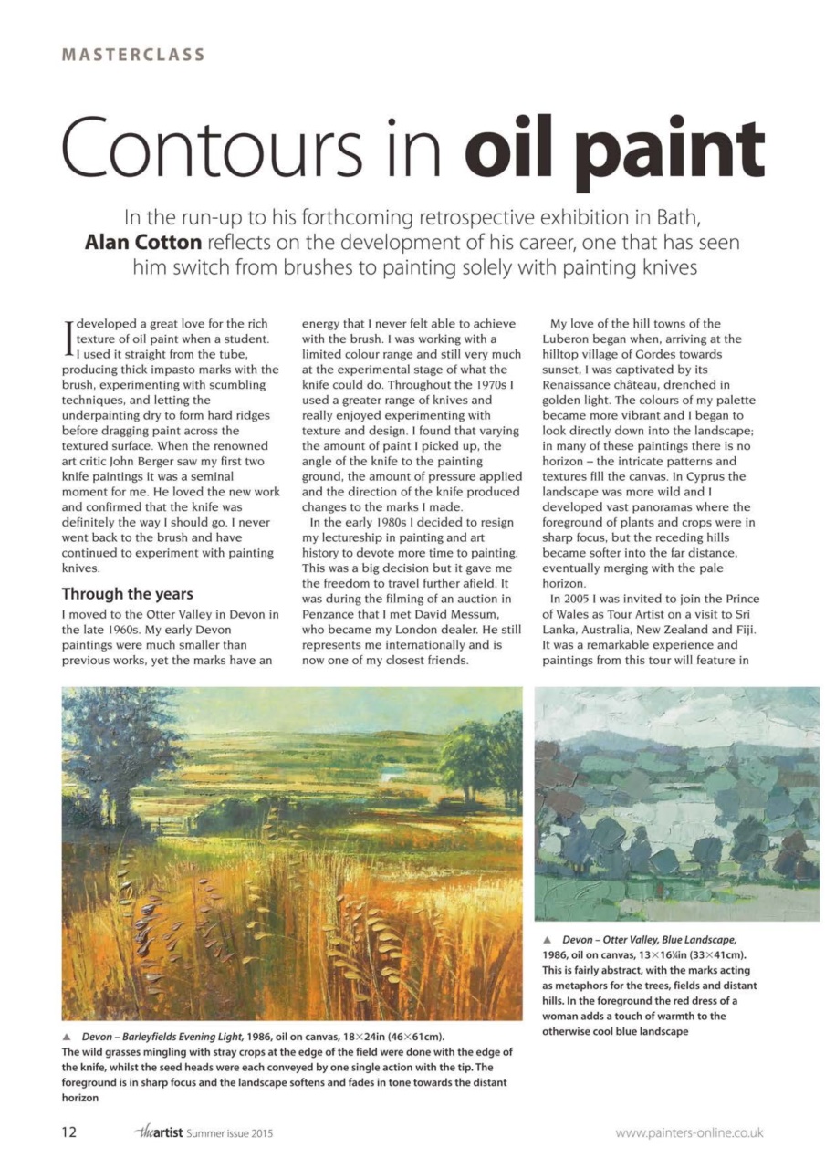 The Artist Preview Pages