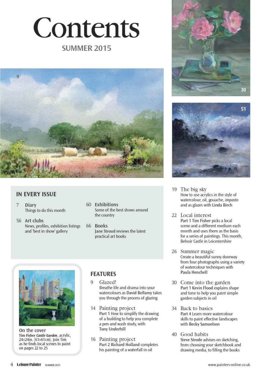 Leisure Painter & The Artist Preview Pages