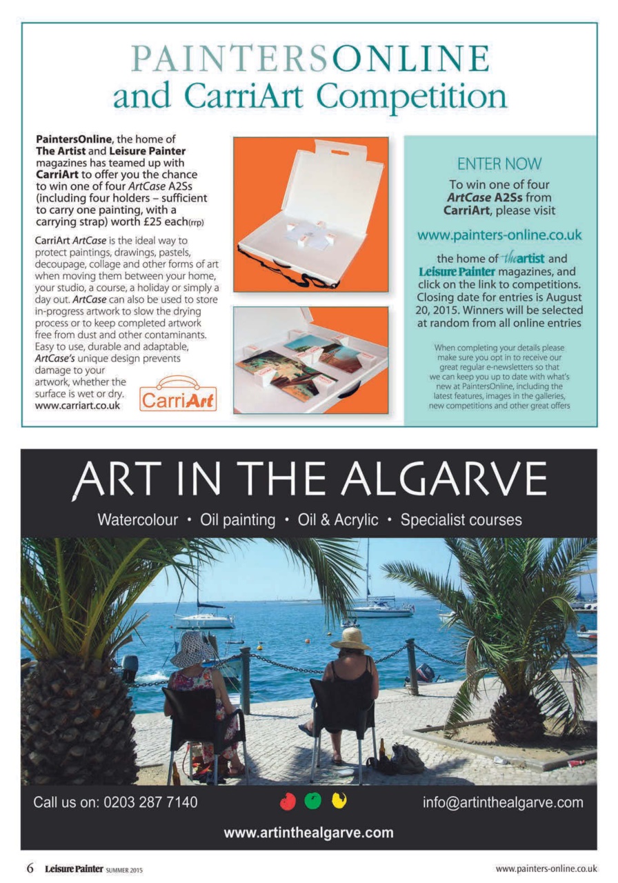 Leisure Painter & The Artist Preview Pages