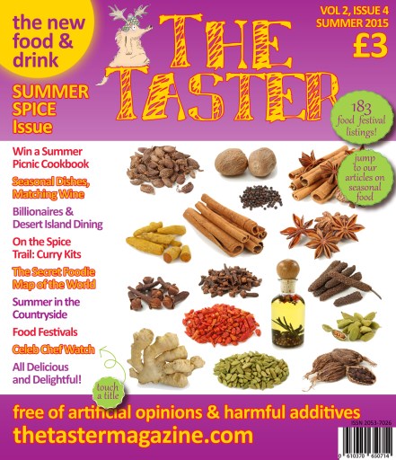 The Taster Magazine issue 