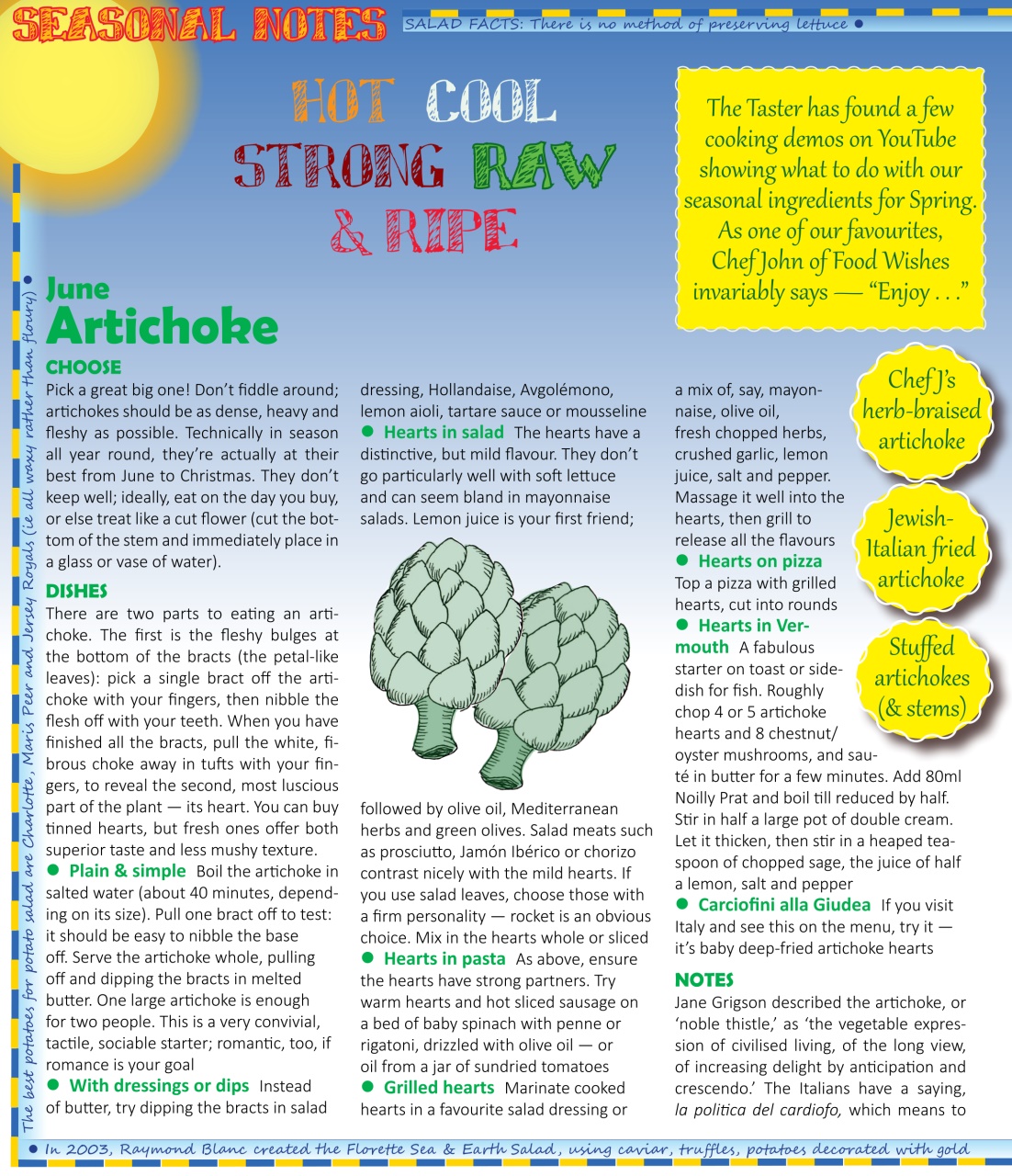 The Taster Magazine Preview Pages