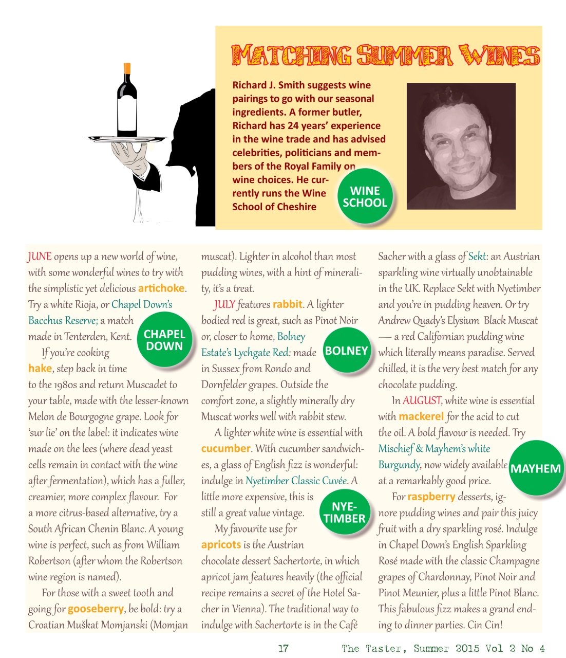 The Taster Magazine Preview Pages