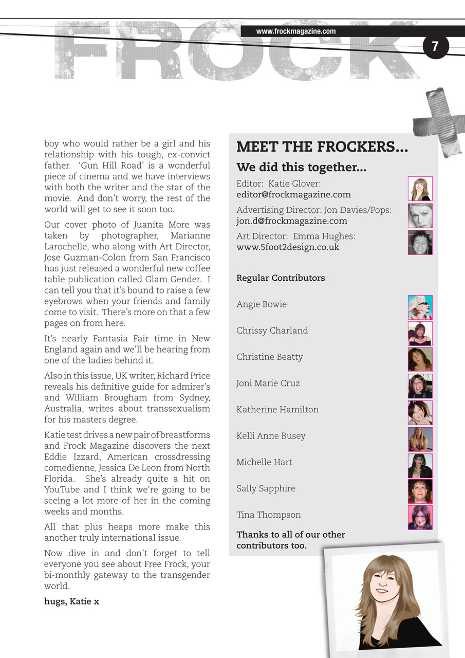 Frock Magazine Preview Pages