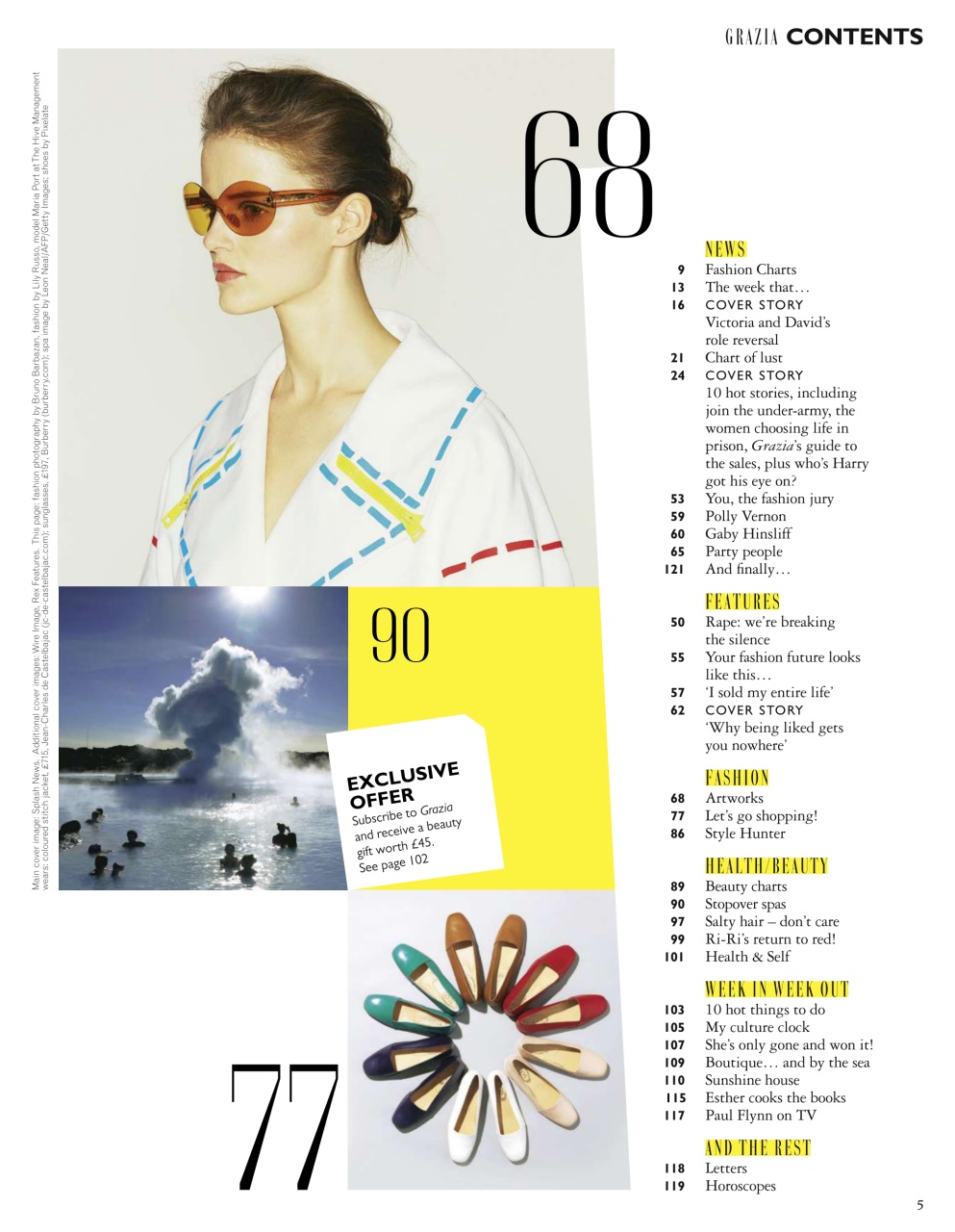 Grazia Preview Pages