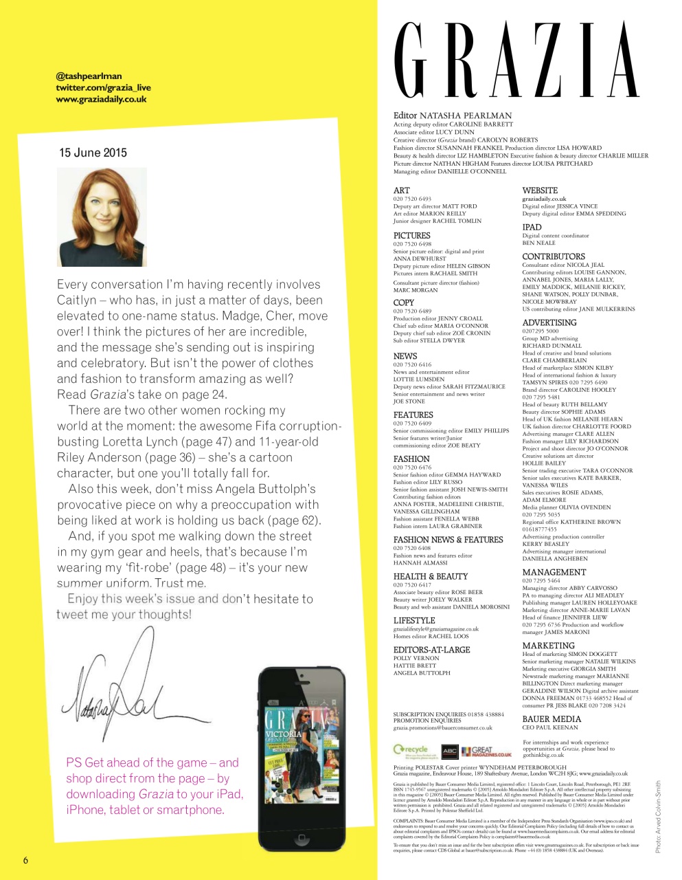 Grazia Preview Pages