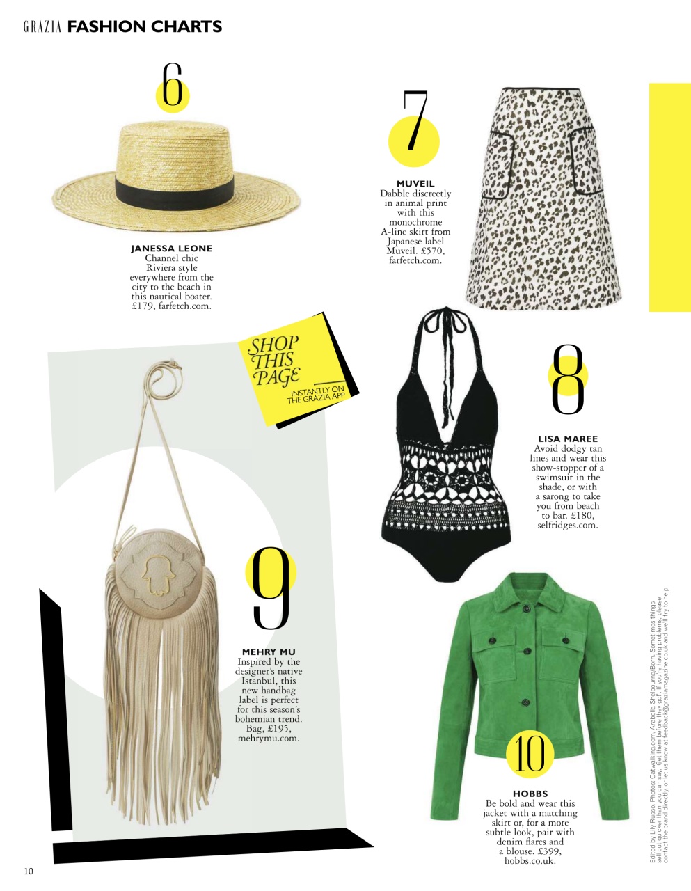 Grazia Preview Pages