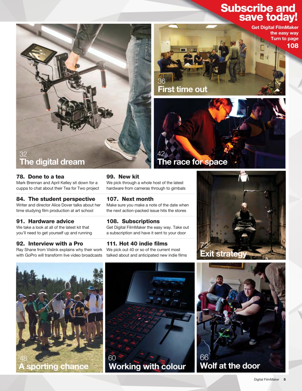 Digital FilmMaker Preview Pages