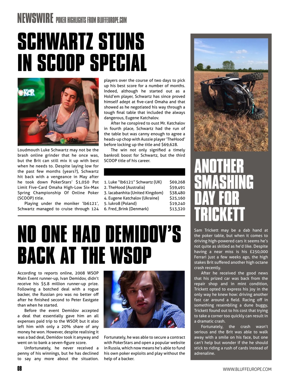 Bluff Europe Preview Pages