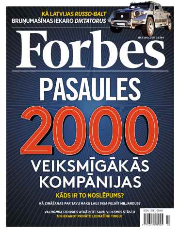 Forbes Latvia issue Forbes Maijs '15