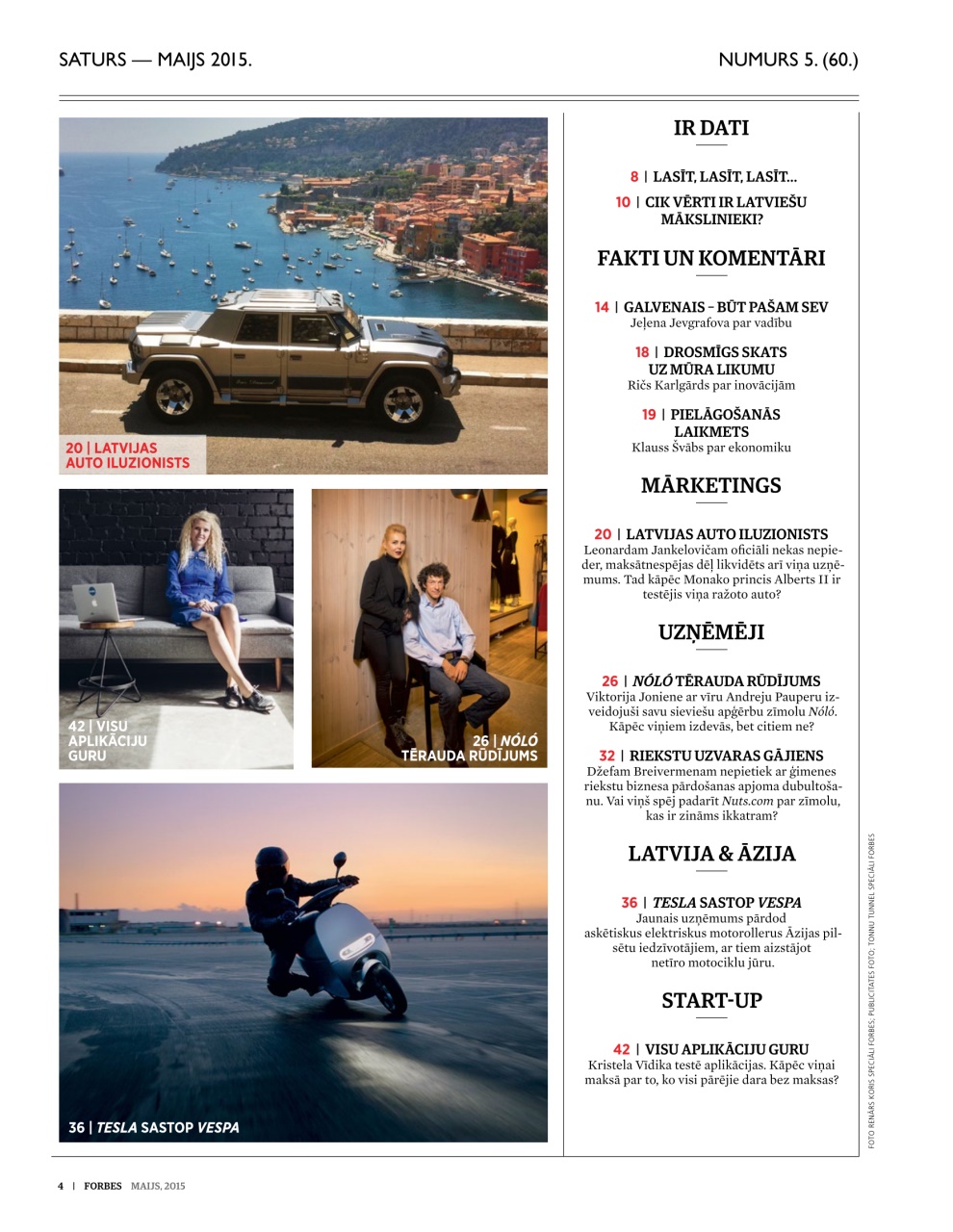Forbes Latvia Preview Pages