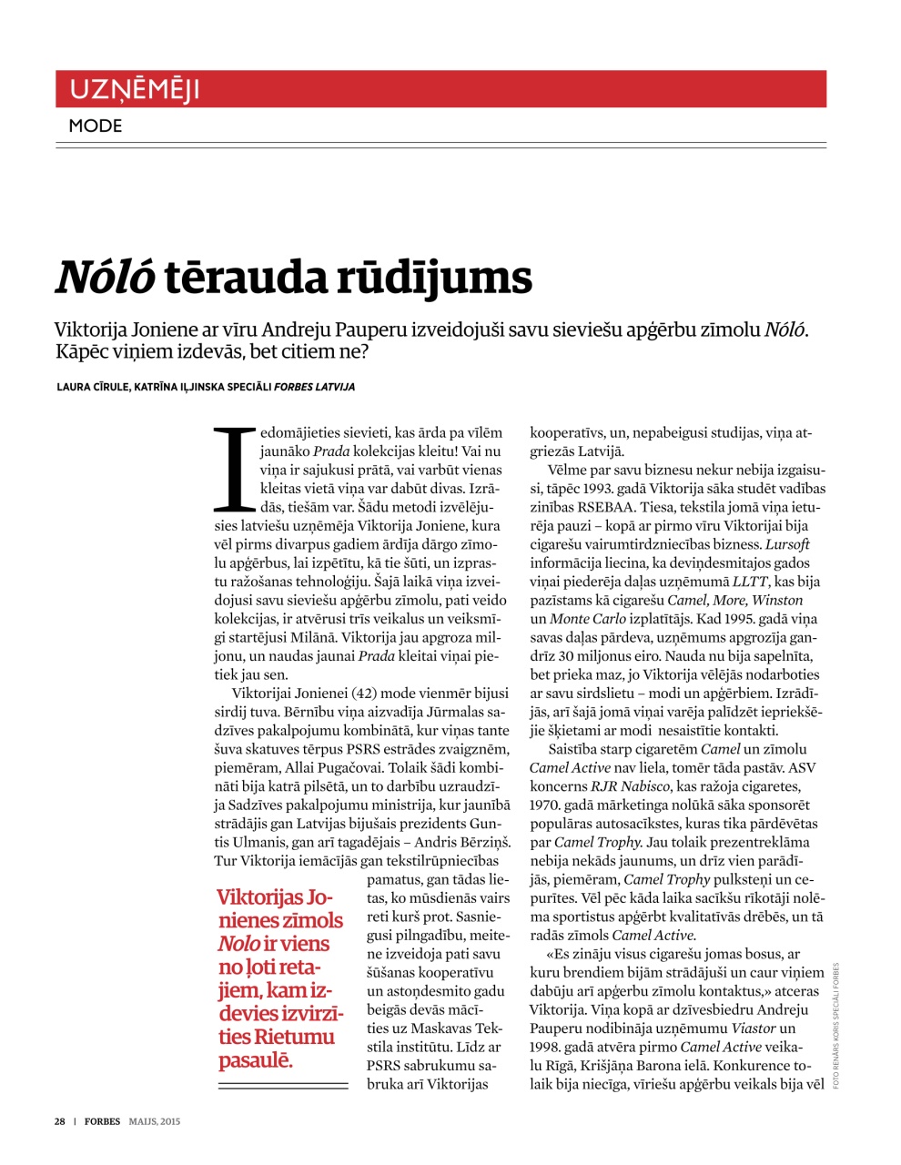 Forbes Latvia Preview Pages