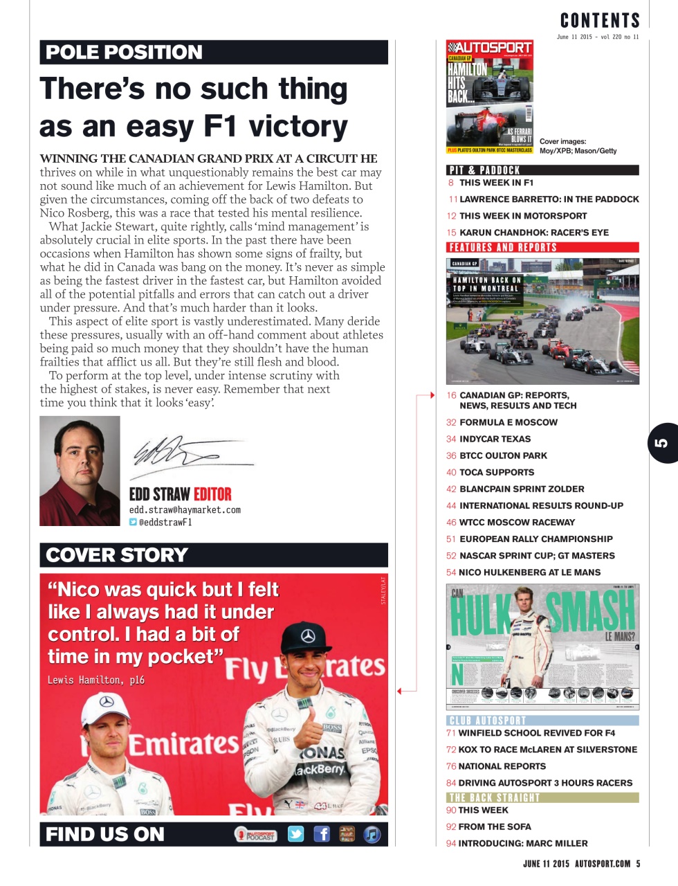 Autosport Preview Pages