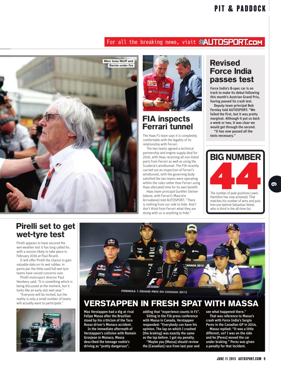 Autosport Preview Pages