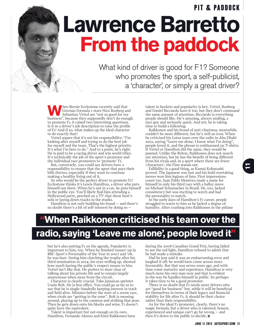 Autosport Preview Pages