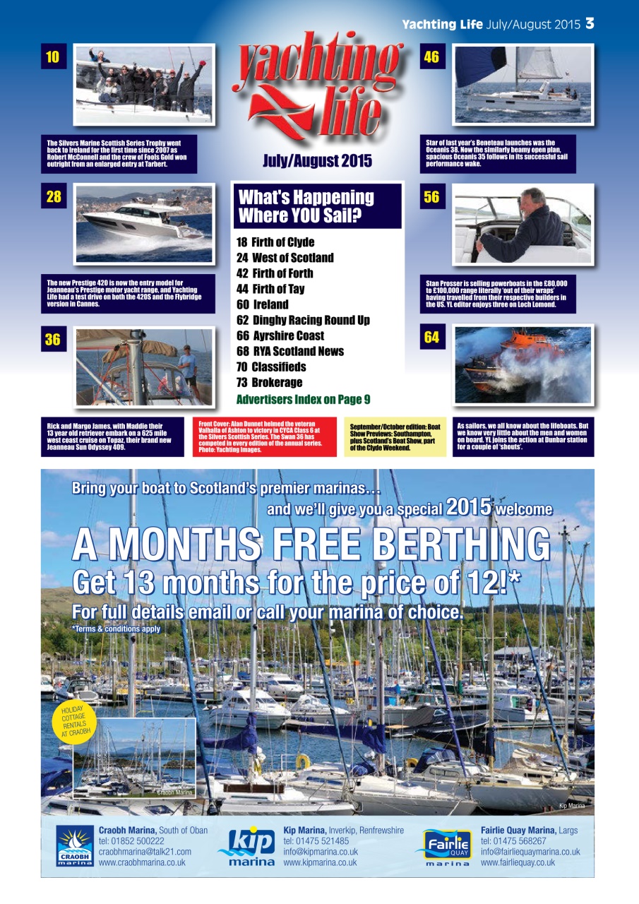 Yachting Life Preview Pages