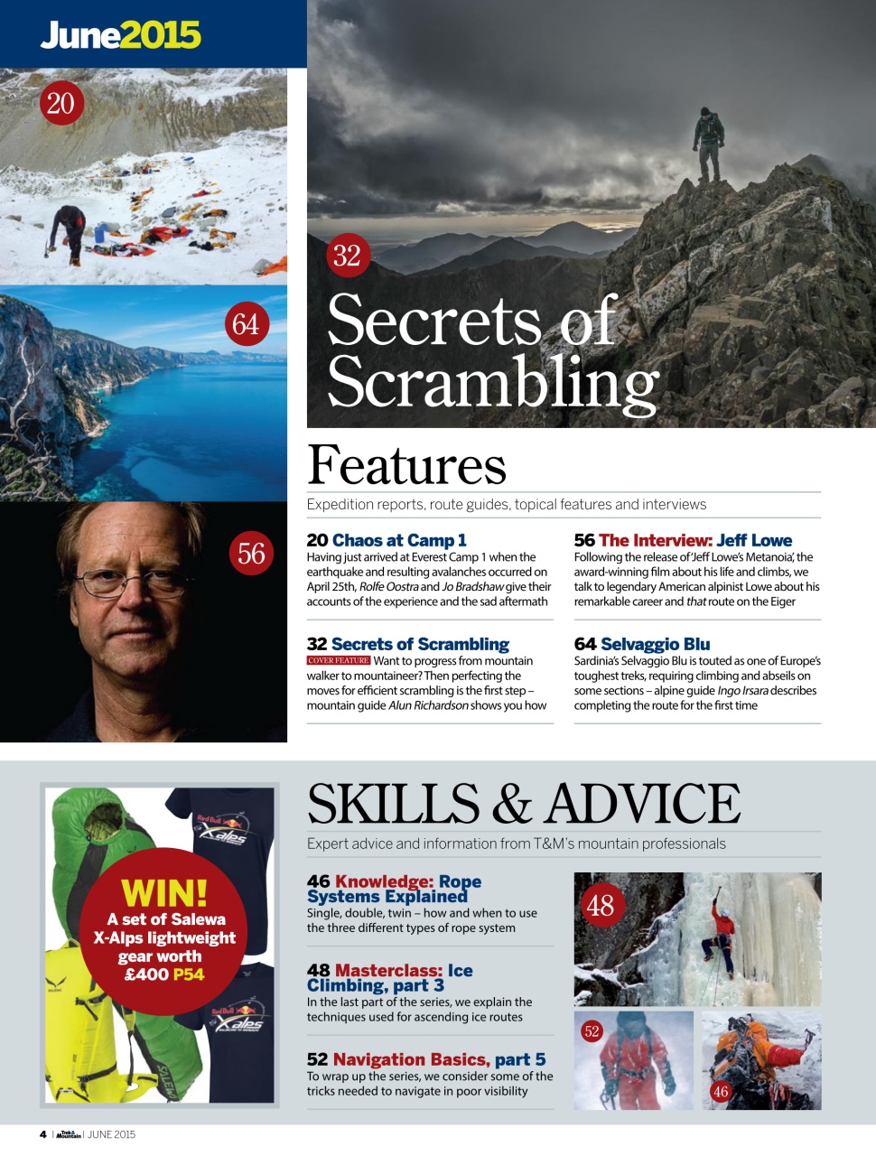 Trek & Mountain Magazine Preview Pages