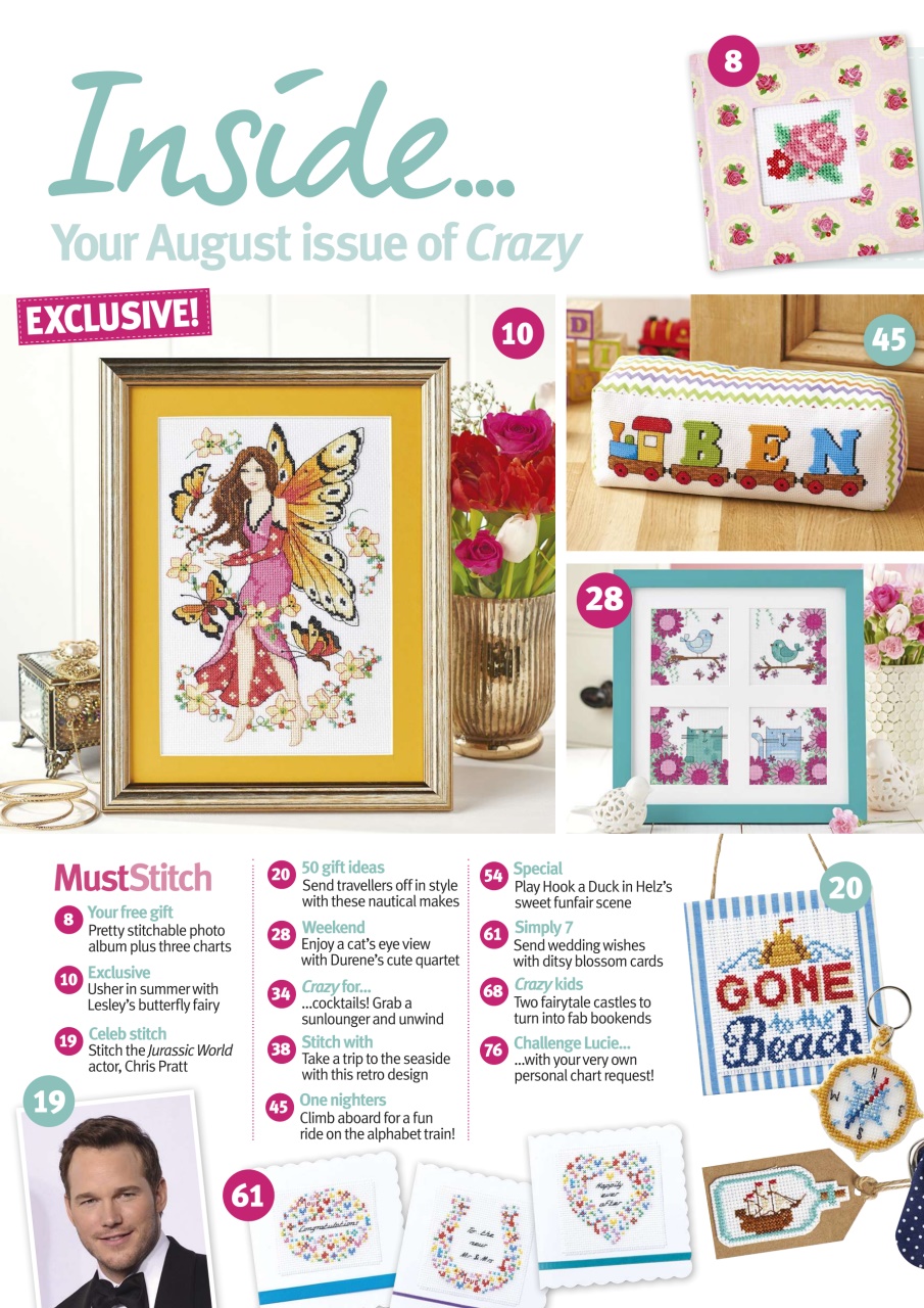 Cross Stitch Crazy Preview Pages