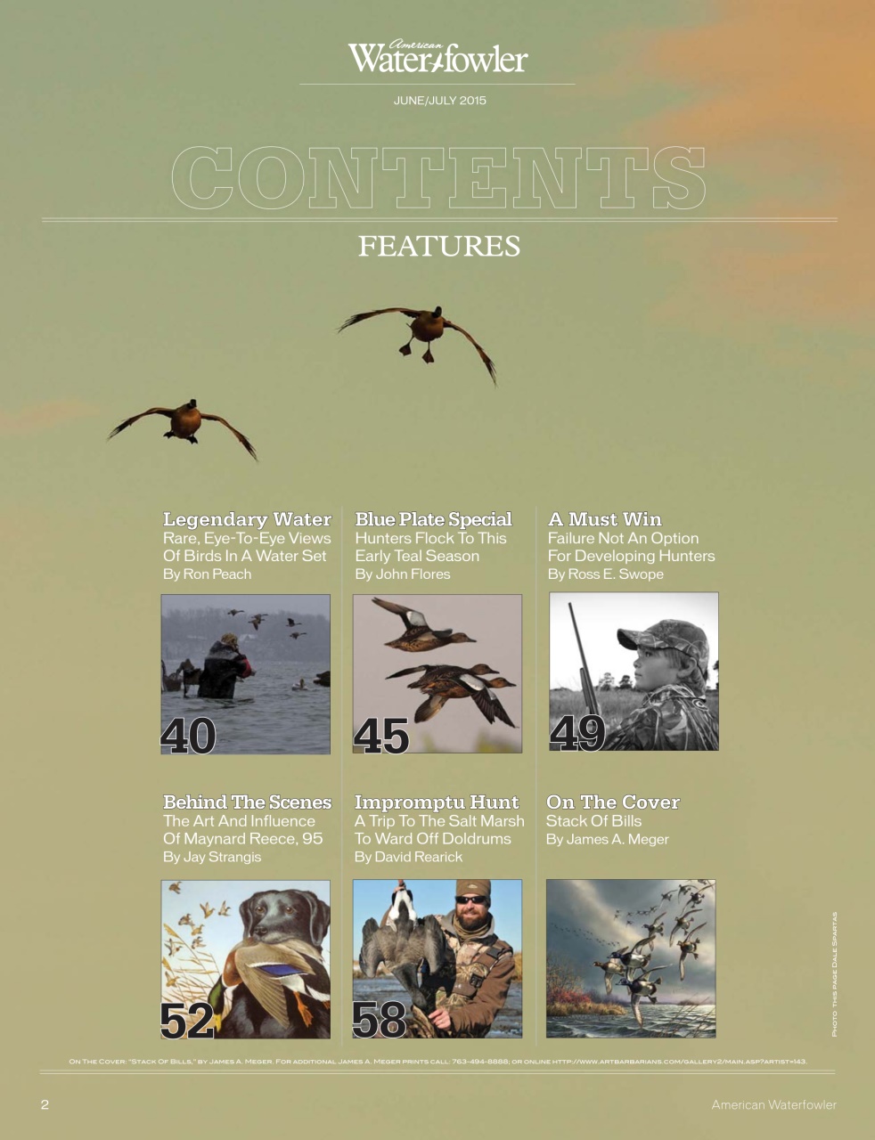 American Waterfowler Preview Pages