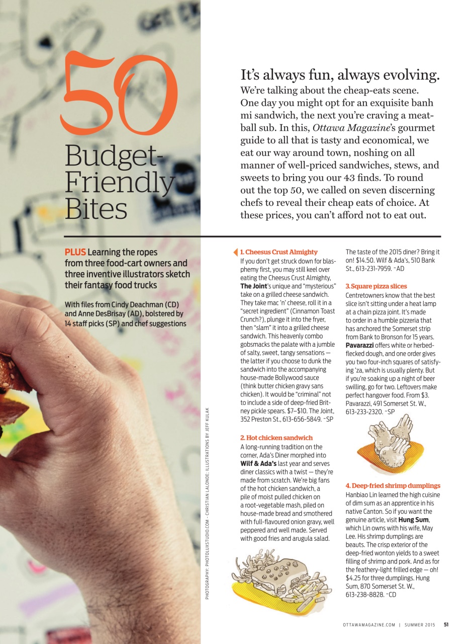 Ottawa Magazine Preview Pages