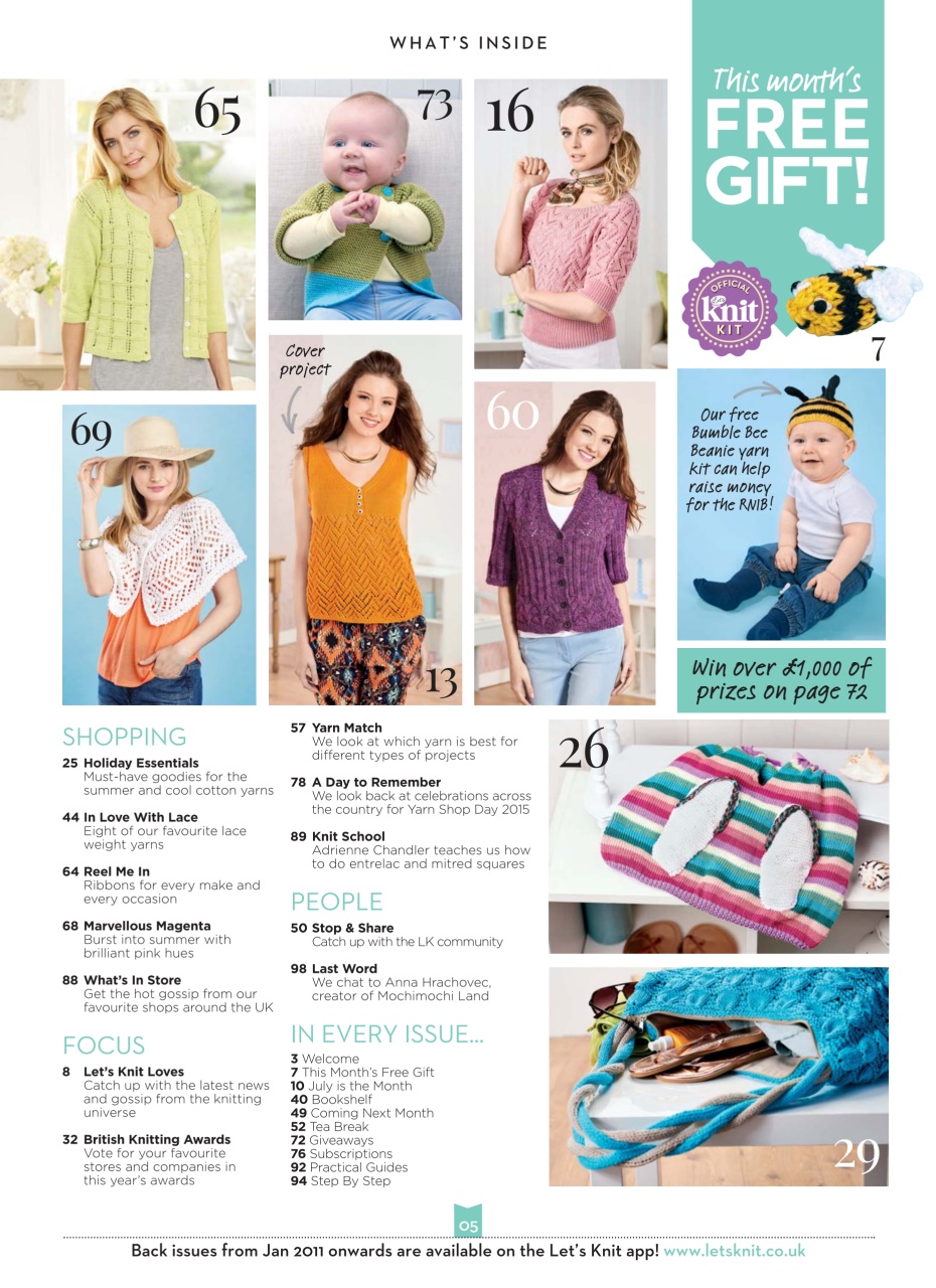 Let's Knit Preview Pages