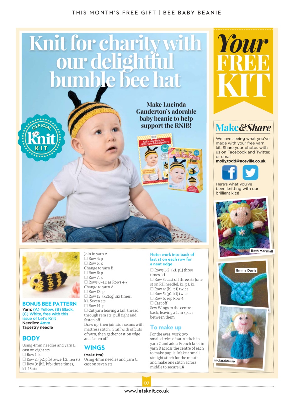 Let's Knit Preview Pages