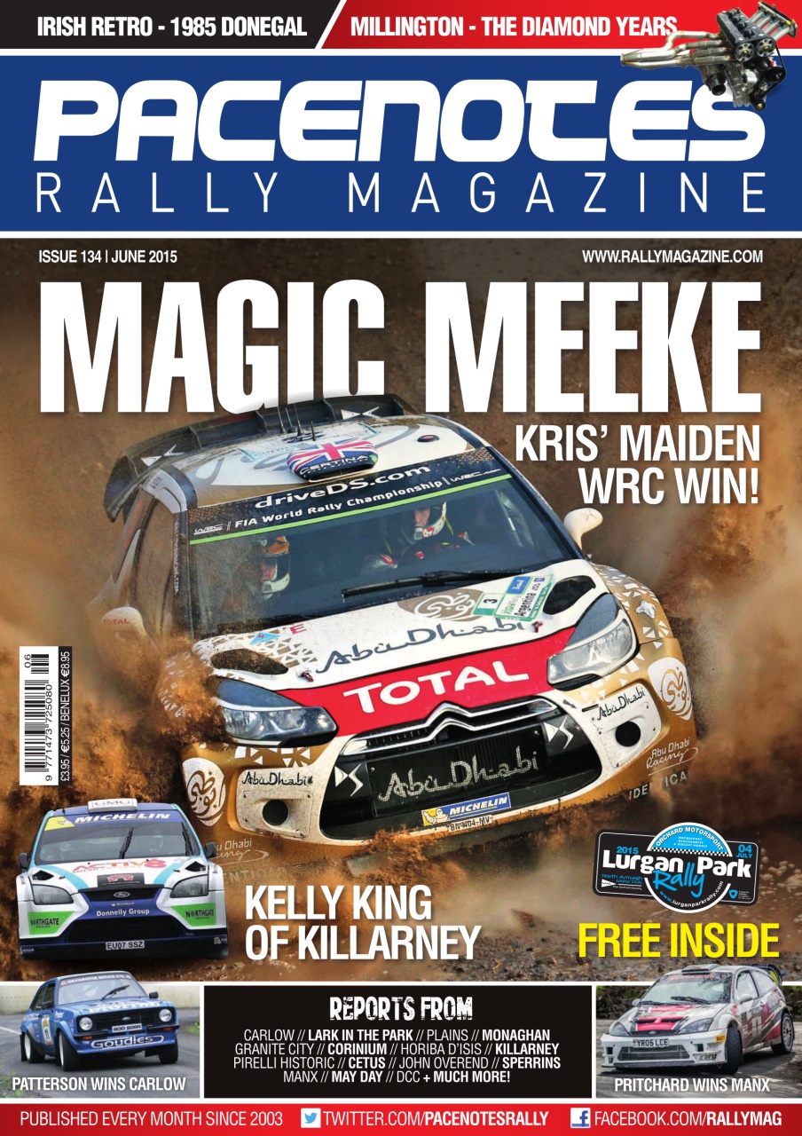 Pacenotes Rally magazine Preview Pages